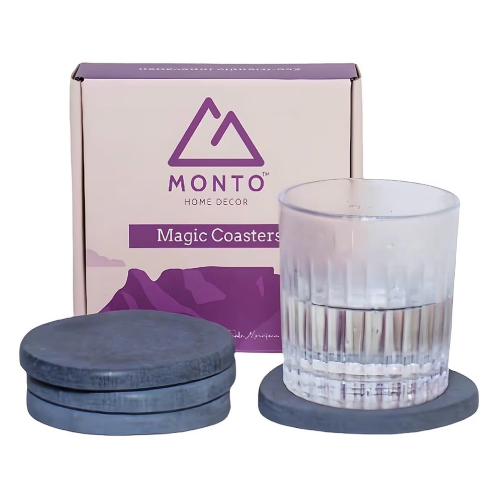 Gray Coaster Set